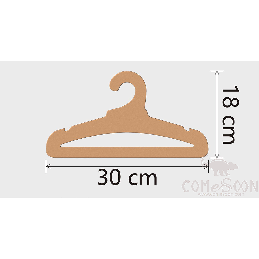 Cardboard Hangers with Logo, L30*W18cm