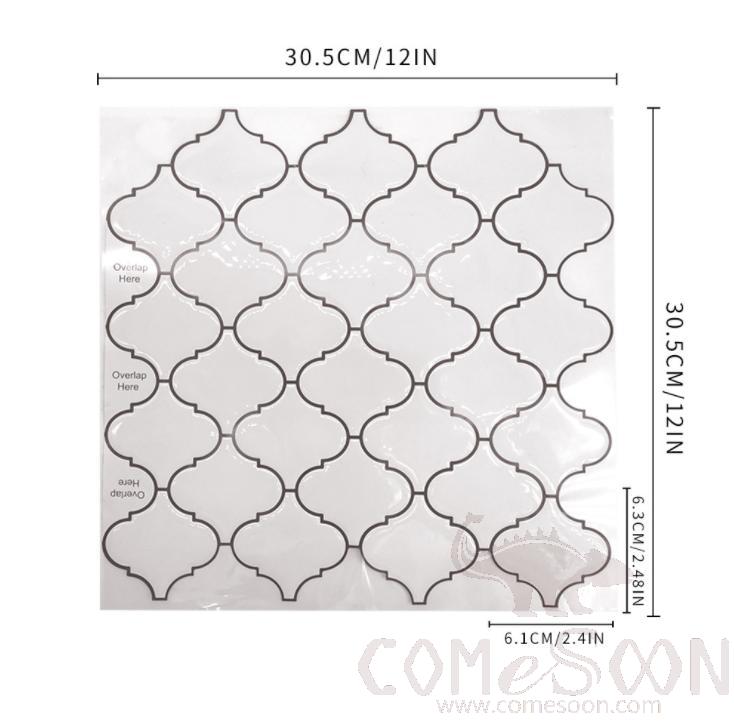 3d Epoxy Wall Sticker-30.5*30.5 cm