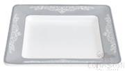 10" Square Plate, White, Mf, 254*254*31.5mm
