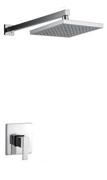 Hidden shower brass