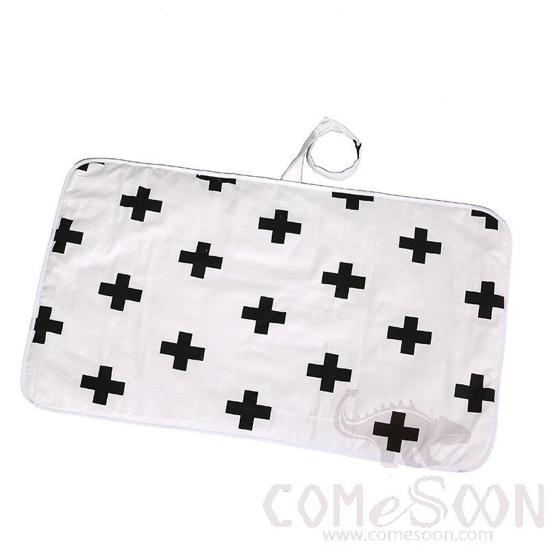 Baby Waterproof Changing Pad, Cotton+ Tpu, 25*35 cm