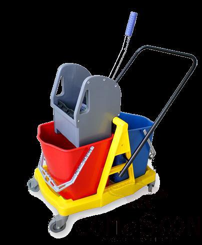 46L Down Press Double Barrel Water Press Truck (Plastic Frame)
L63*W27*H82cm
Yellow, Blue