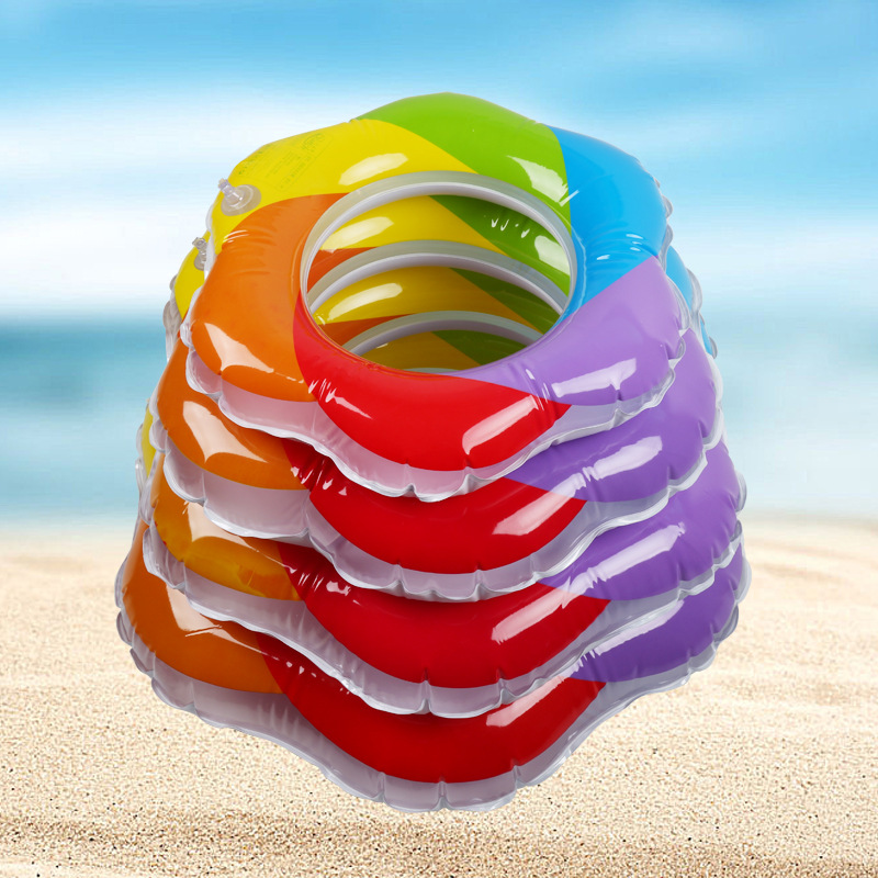 Swimming Circle -PVC- Thickening - Iridescent Color - 60#