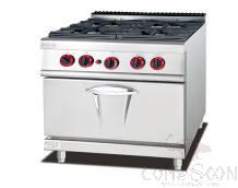 Ag900-Series  Combination Furnace Vertical Gas 4-Burners Range with Gas Oven