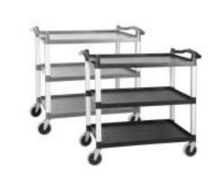 Jd Series-Small Three-Tier Trolley 83.5*41.3*96.5cm