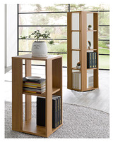 Factory Direct Multi-Function Bookshelf Magazine Rack Cd Rack Can Be 360 ​​degree Rotating Household Rack Multi-Layer Assembly Cabinet