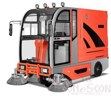 Cleaning Machine - Sweeper - Totalmente Chiuso - Manual Driving