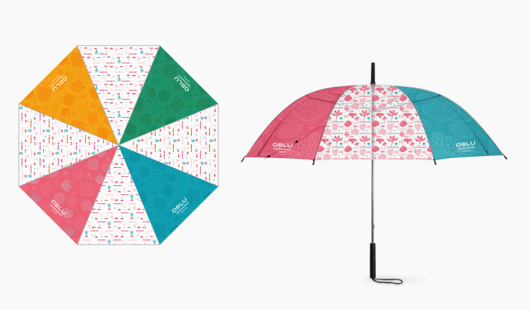 Gower Umbrella-23 inch-Colorful