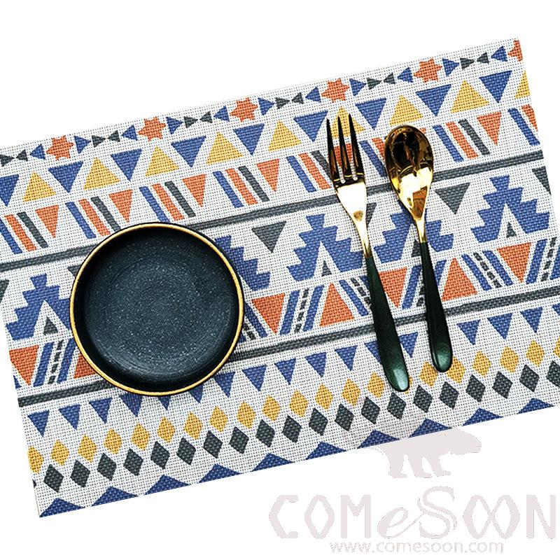 022.table Mat, 70% PVC+ L30*W45*W30cm