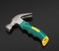 Mini Claw Hammer 250G, High Carbon Steel+ Tpr Fiber Plastic Coated Handle