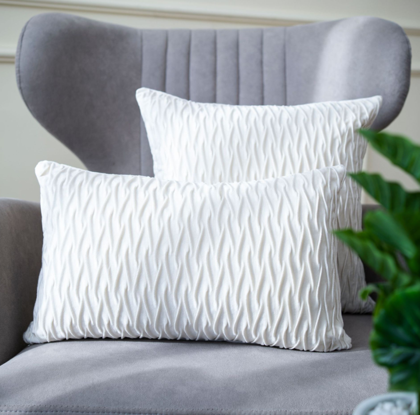 Cushion with Core-White(30*50cm)