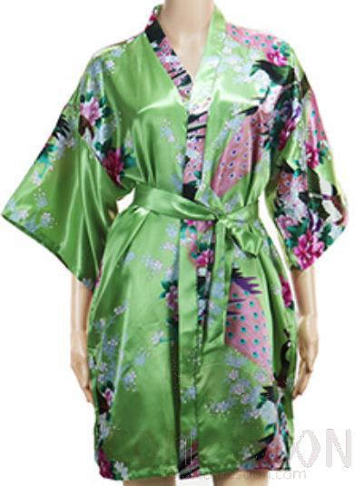 Bathrobe-Peacock
