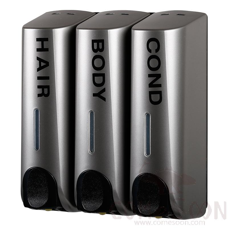 Triple
Soap Dispenser, L19.5*W7.5*H21.5cm, Moq500