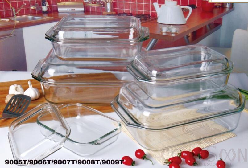 3.0L Rectangular Glass Pot product image