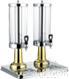 Octagonal Double Juice Dispenser, 3lx2, 400x300x520mm