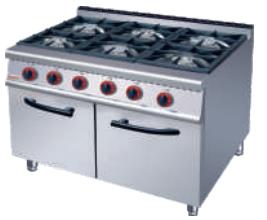6-Burner Gas Range 1200×900×(850+ 70)mm product image