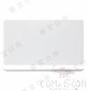 16" Rectangular Flat Plate, White, Mf, 406*250*14mm