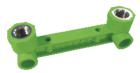 Double female elbow-green DN 32 x1/2 "