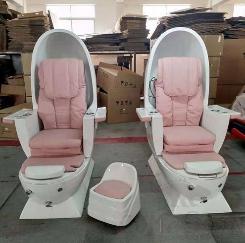 Comfortable Massage Chair, Glass Steel, Robotic Hip Vibration, 176*58*181cm