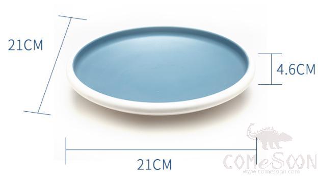 Blue Series 8.3 inch Cone Dish