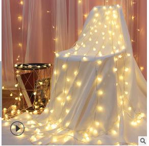 6 Meters 40 Lights-Warm Color Ball-Battery Type