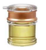 Jd Series-Golden Medium Oil Bottle D5*H11.5cm
