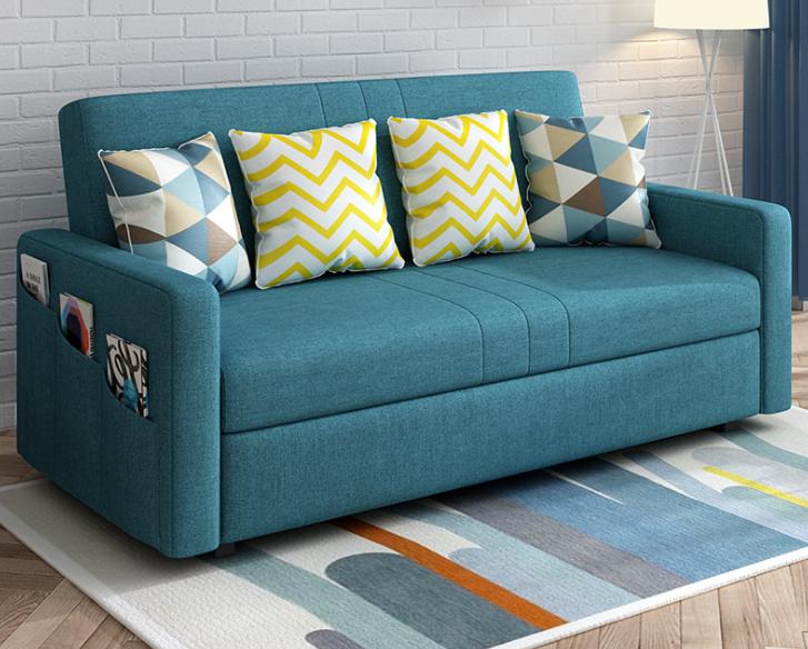 Sofa Bed-Cotton Linen-Sofa:205*85*90cm Bed:180*188cm