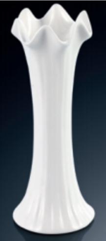 Yy Series- Lotus Vase Table White Ceramics Vase product image