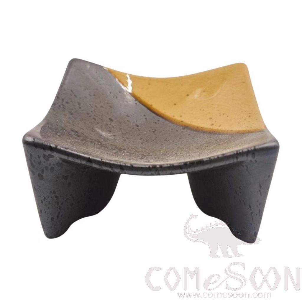 Thick Soil Series 5" High-Legged Square Plate