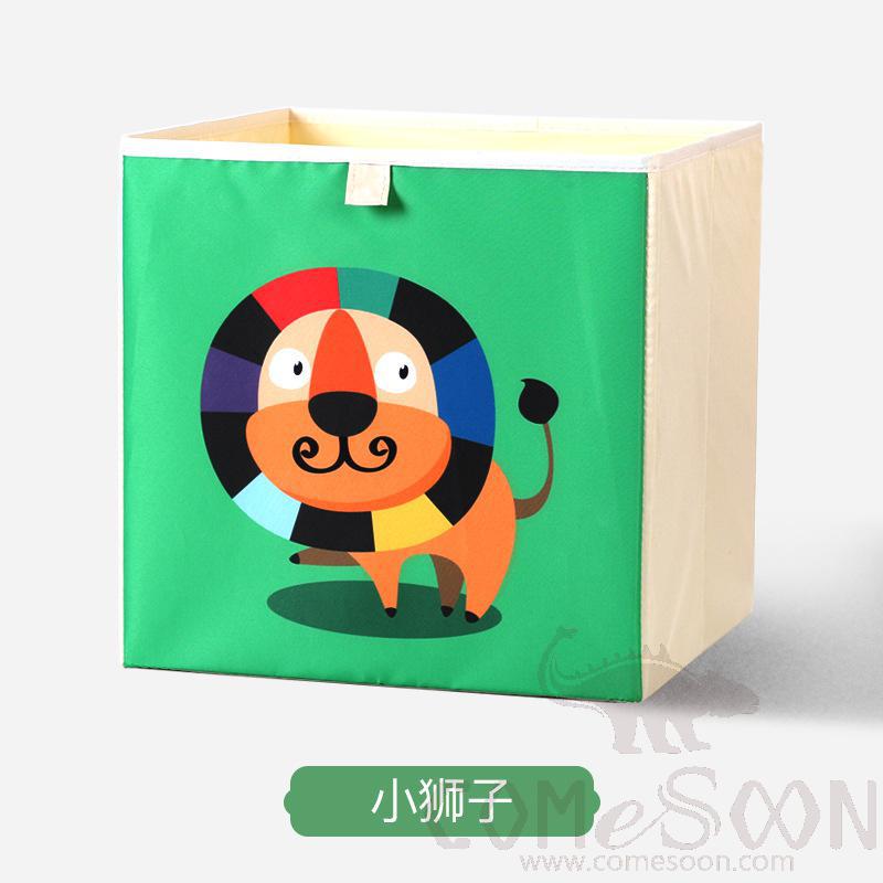 Linen Storage Basket-33*33*33cm, Waterproof Coating Canvas Linen+ Mdf Insert