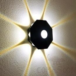 Waterproof Wall Light-8*1w+ 2w, 3000/4000/6000k, D185*80mm