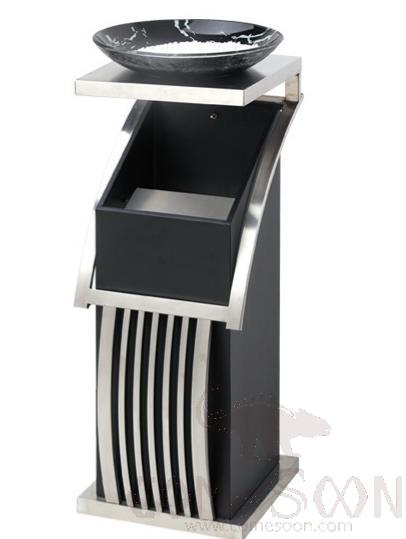 Trash Can, Iron Paint, 22*25*67cm, Dustbins