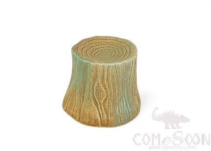 Wheat Field 4.5" Tree Trunk Plate