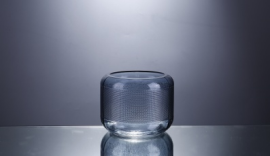 Glass Decorations/glass Vase D15*H12cm