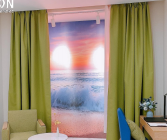 Curtain-Blackout for Window Size H230*W170cm