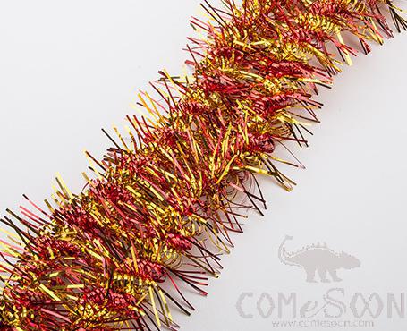 Red Tinsel Ribbon 1.8m