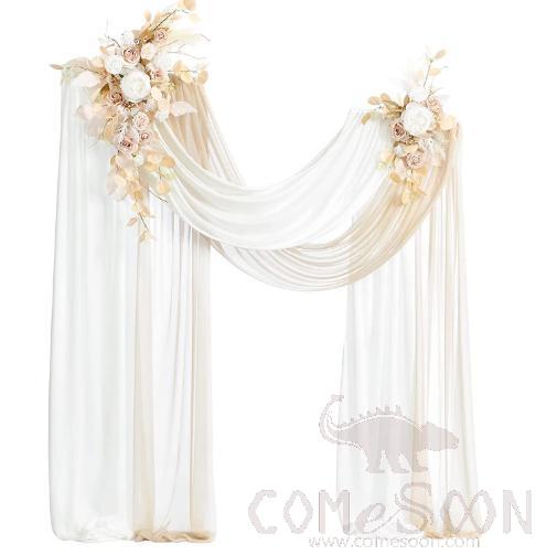 Wedding Arch Floral Set of 4, Wedding Color