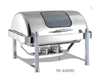 6501 Series-Rectangle  Chafng Dish W/glass Lid product image