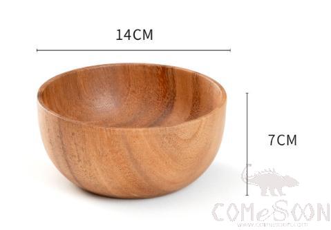 Wooden Bowl Φ14*H7cm