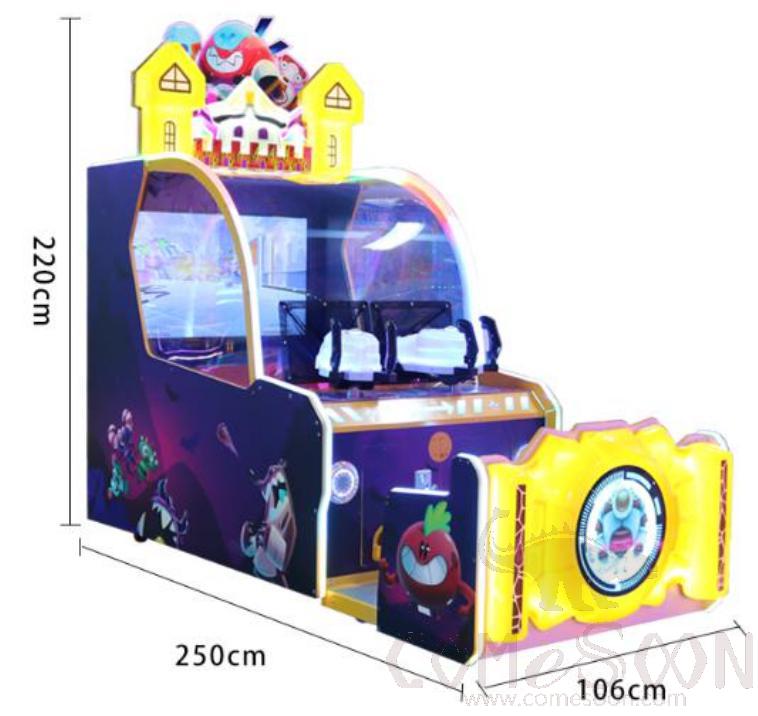 Arcade Games - Casual Shooting Games - Colorful Ball Shooting Machine