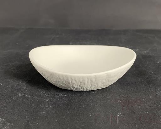 20118 Series 3.5 "yuan Bao Flavor Plate - Matte White