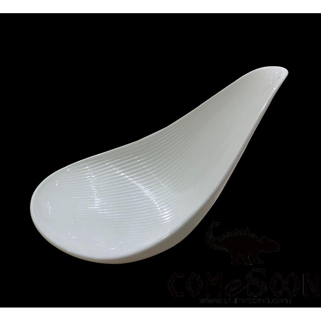 G161 Series 10" Serving Plate with One Ear-White