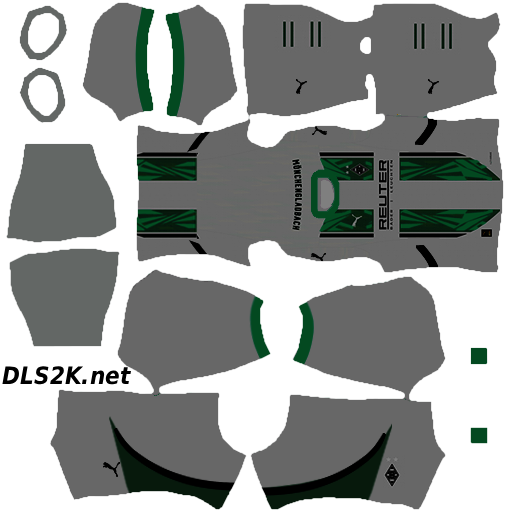 Uniforme Alternativo de Borussia Mönchenglandbach