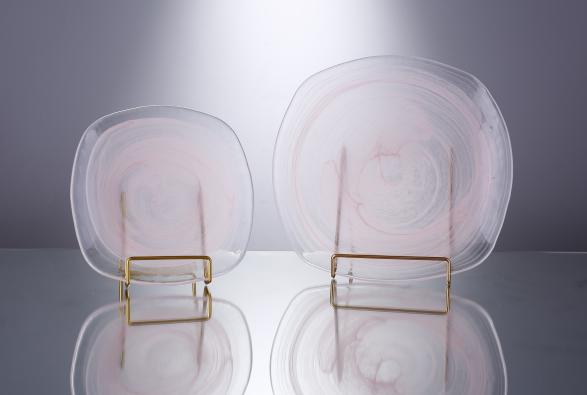 Glass Decorations/glass Plate, Φ27*H3cm