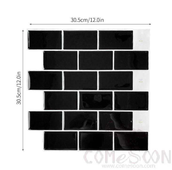 3d Epoxy Wall Sticker-30.5*30.5 cm