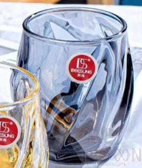 255ML Rotating Glass Smoke Gray product image