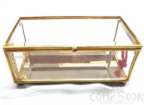 Glass Jewelry Box, 180*100*73mm