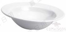 11.7" Two-Color Plate, White Black, Mf, 295*59mm product image
