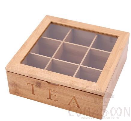 Vanity Box with Acrylic Lid, L230*D230*H90mm