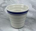 2.95" Threaded Water Bottle, Spray Some White Blue Line Circle Flowers, Mf, Φ75*75*H65mm product image